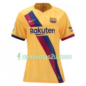Camisolas de Futebol FC Barcelona Mulher Equipamento Alternativa 2019/20 Manga Curta